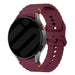 Samsung Galaxy Watch 6 44mm mit wellenförmigem Armband (Weinrot)