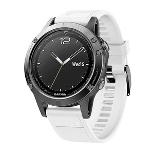 Garmin D2 Delta Silikonarmband (Weiß)