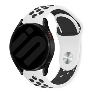 OnePlus Watch 3 - 46mm Sport  Strap (White/Black)
