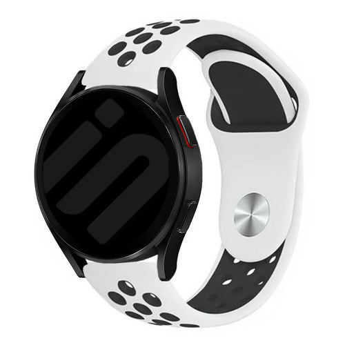 Huawei Watch GT 7 Pro Sport Strap (White/Black)