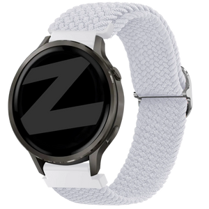 Bandz Garmin Forerunner 255s Adjustable Braided Strap (White)
