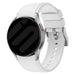 Samsung Galaxy Watch 6 Classic 43mm Silikonarmband Perfect Fit (Weiß)