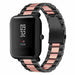 Xiaomi Amazfit Bip Stahlarmband (Schwarz/Rosa)