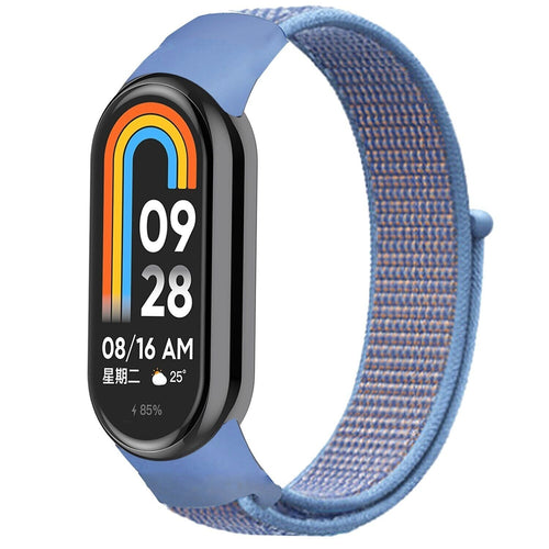 Xiaomi Smart Band 10 Nylonarmband (Hellblau)