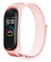 Xiaomi Mi Band 5 Nylonarmband (Hellpink)