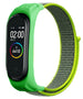 Xiaomi Mi Band 6 Nylonarmband (Gelbgrün)