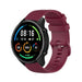 Xiaomi Mi Watch Luxus-Silikonarmband (Dunkelrot)