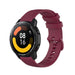 Xiaomi Watch S1 Luxus-Silikonarmband (Dunkelrot)