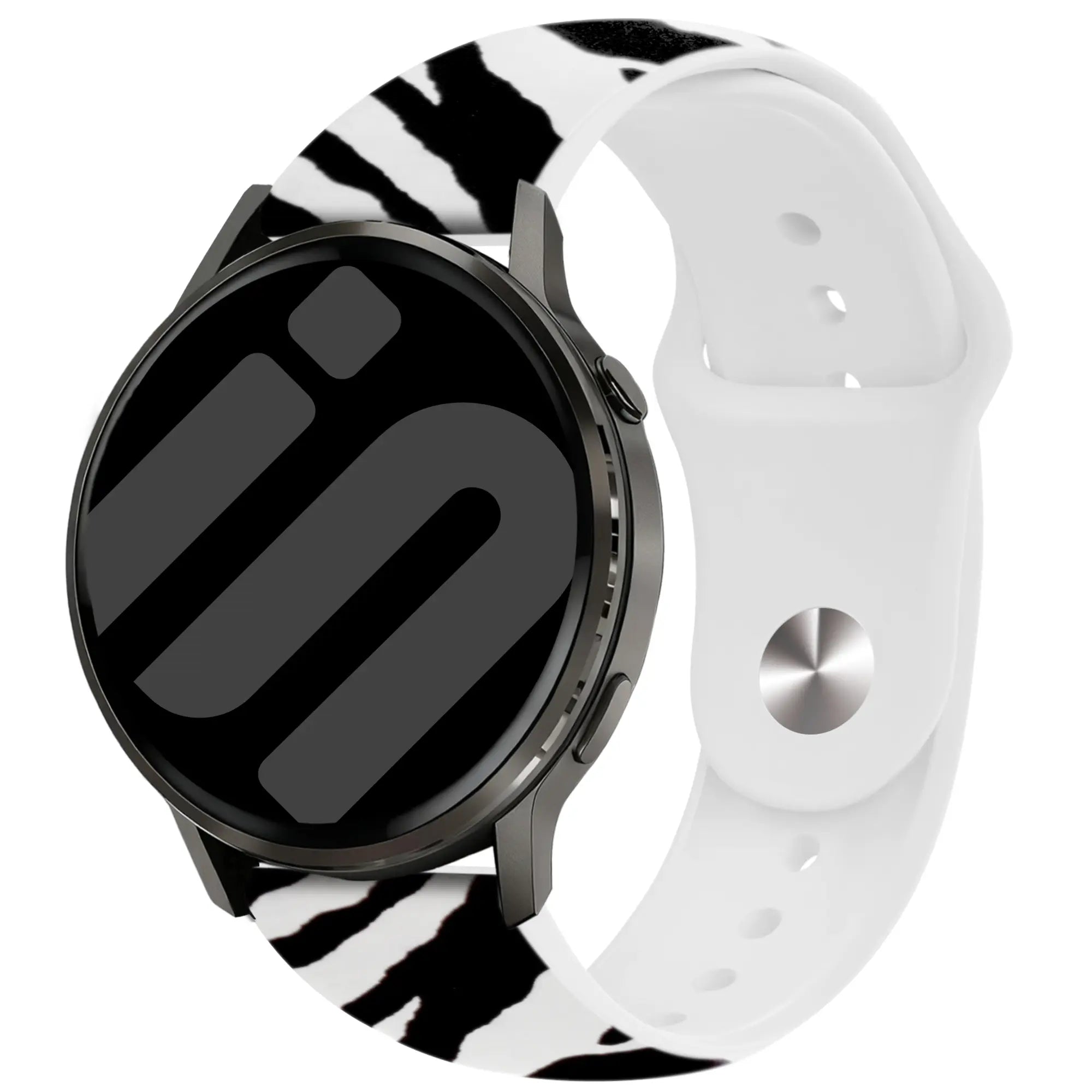 Garmin Vivoactive 5 Silikonarmband mit Print (Wild Zebra)