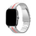 Xiaomi Amazfit Bip Steel Iron Strap (Silver/Red)