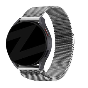 Bandz Garmin Forerunner 645 Milanese Loop Strap (Silver)