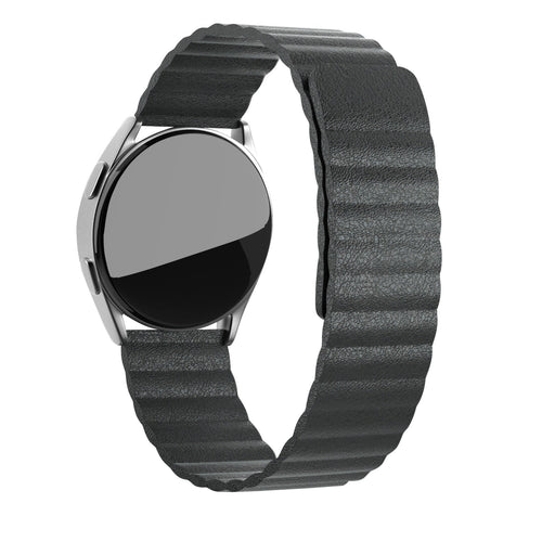 Amazfit GTR 4 Loop Lederarmband (Schwarz)