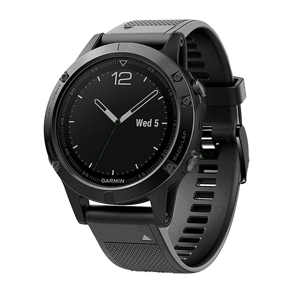 Garmin Fenix 8 Pro - 47mm Silikonarmband (Schwarz)