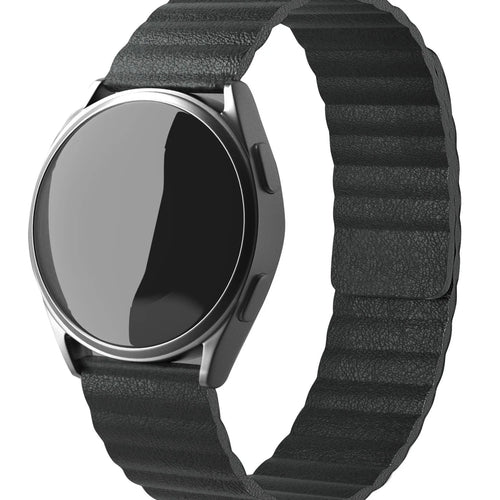 OnePlus Watch 3 - 46mm Leather Loop Strap (Black)