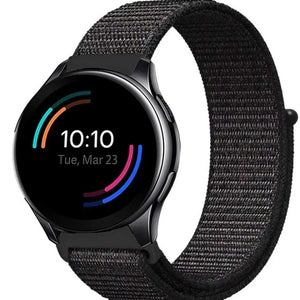 zwart-nylon-oneplus-watch