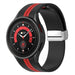 Samsung Galaxy Watch 5 Pro magnetisches Sportband (Schwarz/Rot)