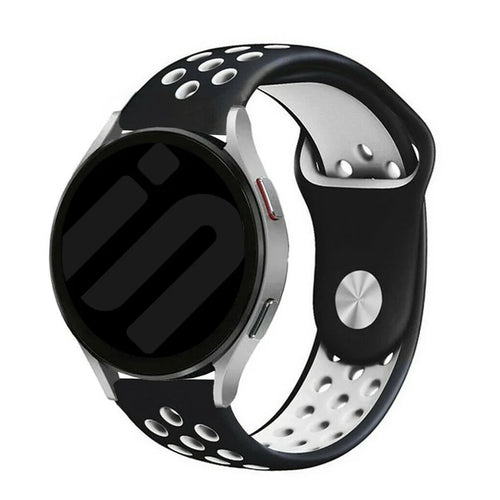 Amazfit Bip 5 Sport Strap (Black/White)