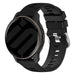 Coros Apex 42mm Silikonarmband (Schwarz)