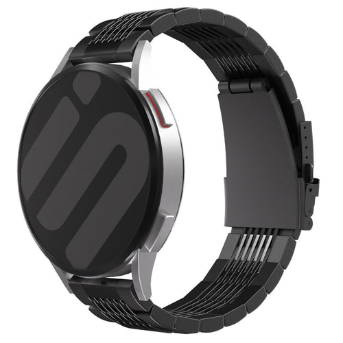 Huawei Watch GT 5 - 46mm Luxus Stahlgliederarmband (Schwarz)