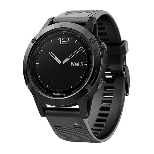 Garmin MARQ Silicone Strap (Black)