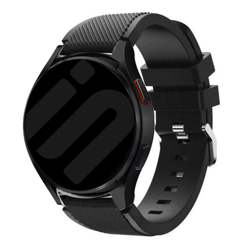 Amazfit Active 2 Twill Silikonarmband (Schwarz)