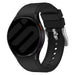 Samsung Galaxy Watch 6 Classic 47mm Silikonarmband Perfect Fit (Schwarz)