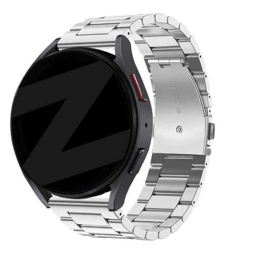 Bandz Huawei Watch GT 6 - 46mm Steel Strap 'Classic' (Silver)