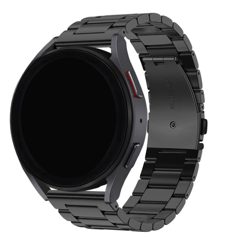 BALR Samsung Galaxy Watch 46mm Stahl Gliederarmband (Schwarz)