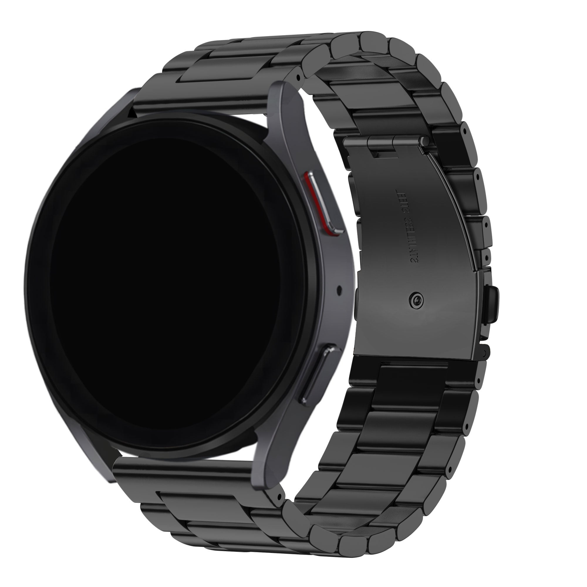 BALR Samsung Galaxy Watch 46mm Stahl Gliederarmband (Schwarz)