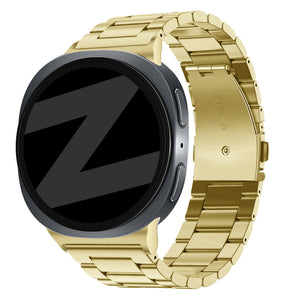 Bandz Samsung Galaxy Watch 8 - 40mm Steel Strap 'Classic' (Gold)