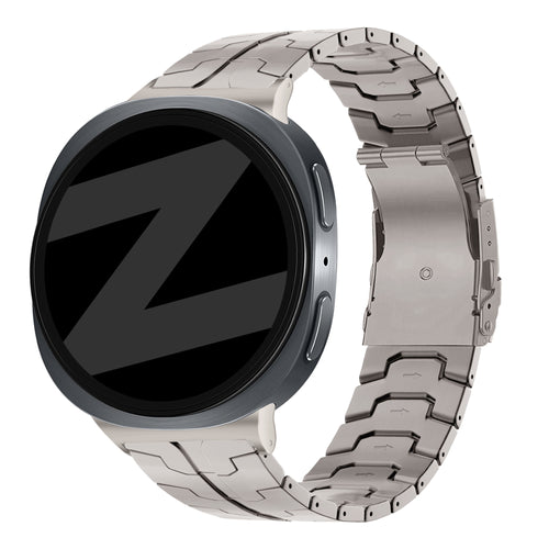 Bandz Samsung Galaxy Watch 8 Classic Titanarmband 'Iron' (Titan)