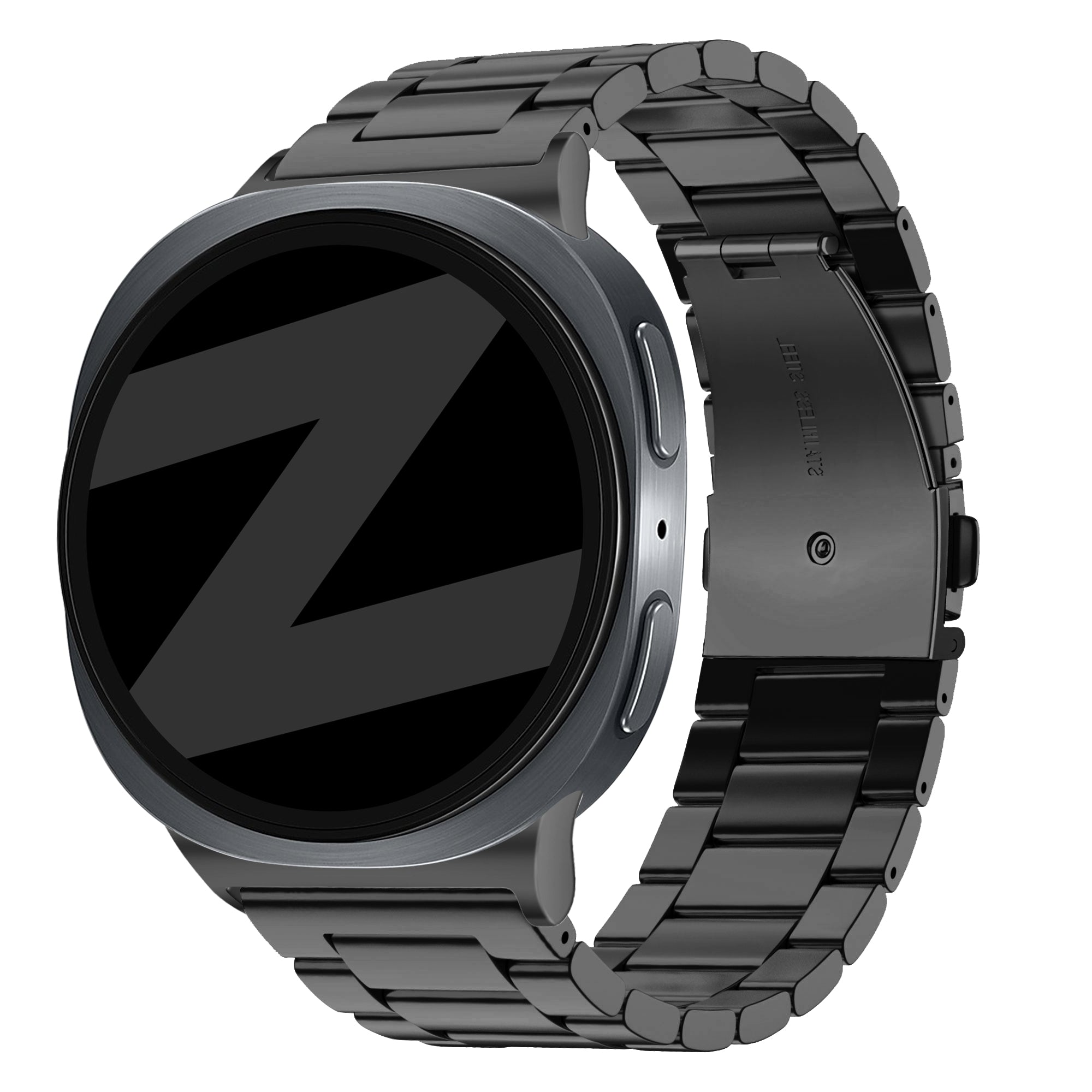 Bandz Samsung Galaxy Watch 8 Classic Stahlarmband 'Classic' (Schwarz)
