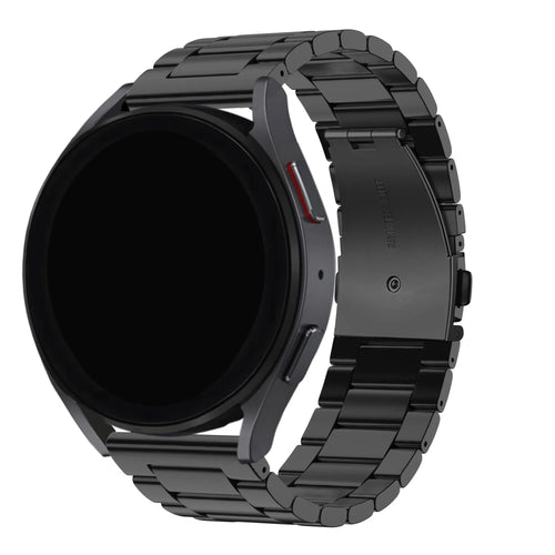 BALR OnePlus Watch Steel Link Strap (Black)