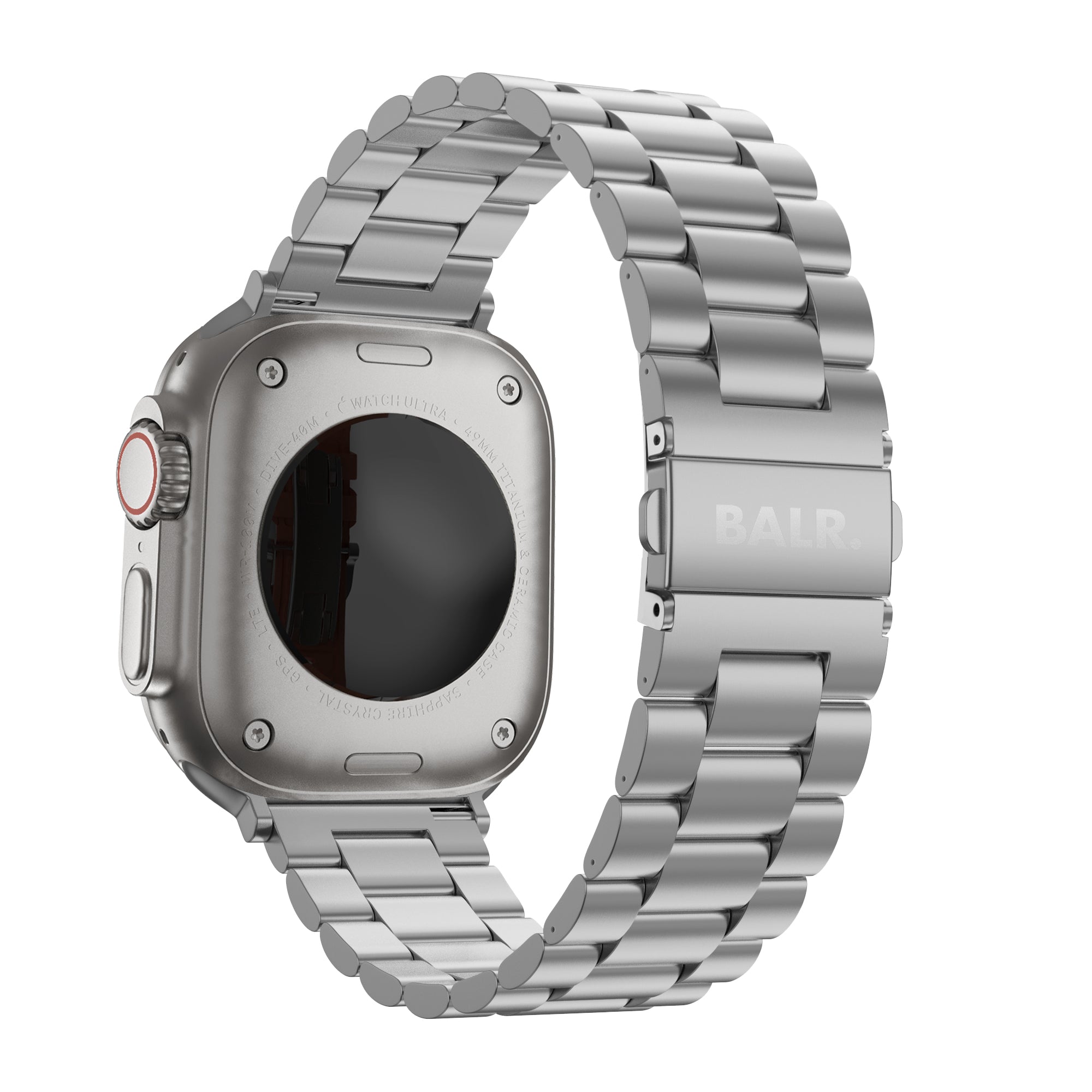 BALR Apple Watch Ultra Titanarmband (Silber)
