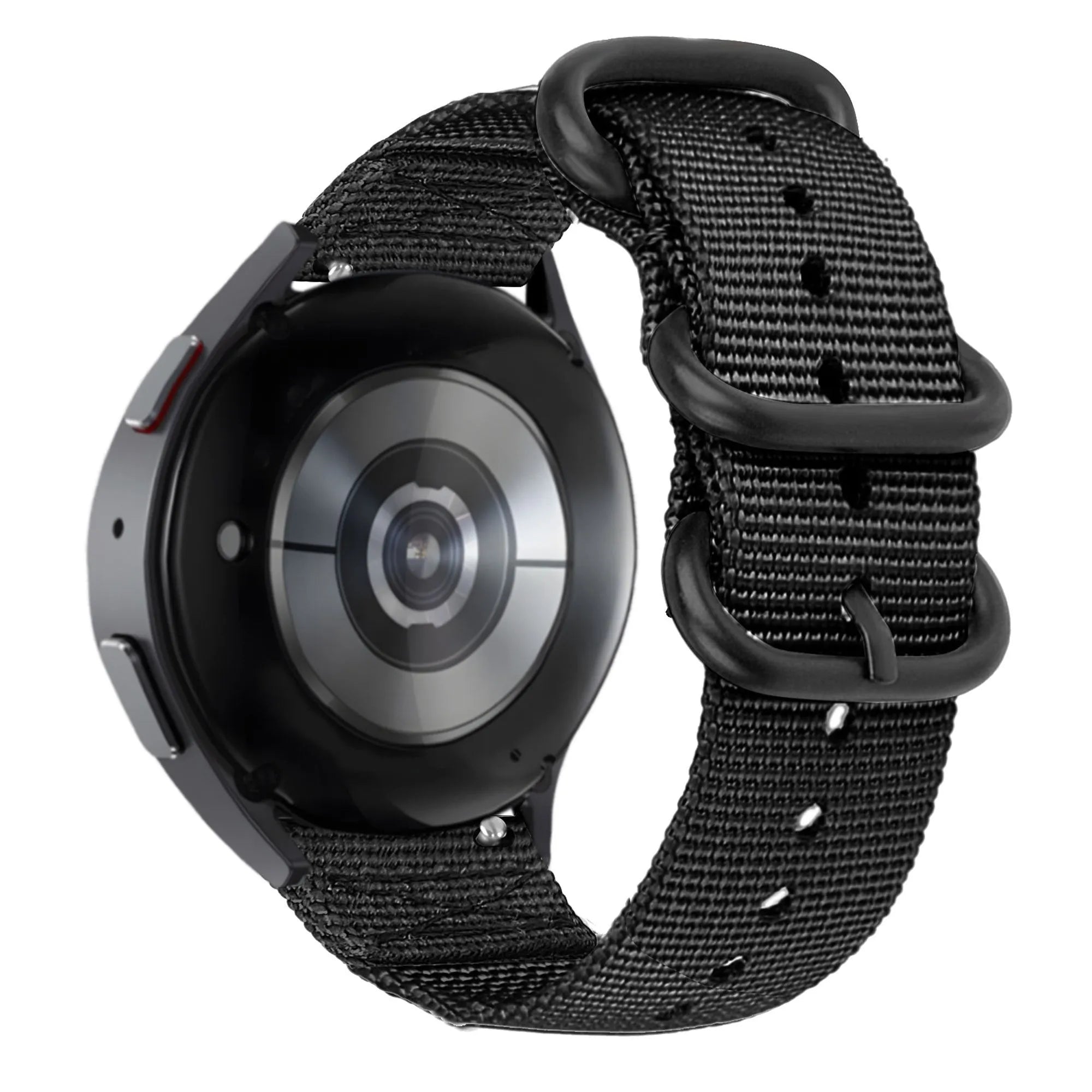 BALR Polar Grit X Nylonarmband mit Schnalle (Schwarz)