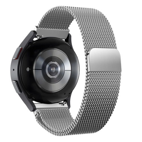 Bandz Coros Apex 4 - 42mm Milanese Armband Loop (Silber)