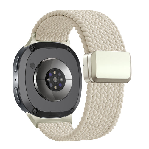 Bandz Samsung Galaxy Watch 8 Classic Magnetisches Geflochtenes Armband (Polarstern)