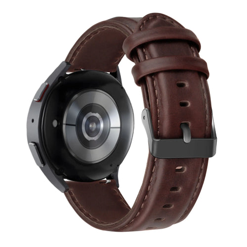 Bandz Coros Apex 42mm Leather Strap 'Classic' (Dark Brown)