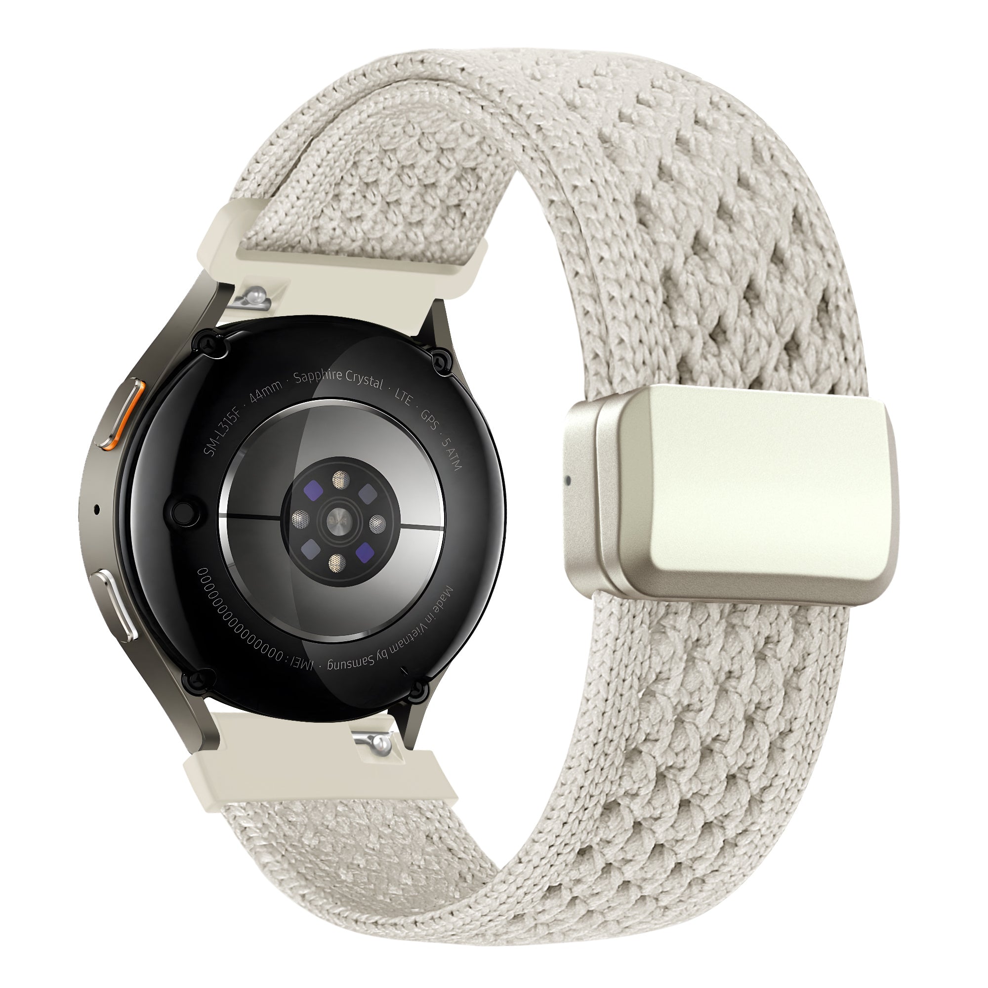 Bandz Garmin Vivomove Trend Vintage Nylonarmband (Polarstern)