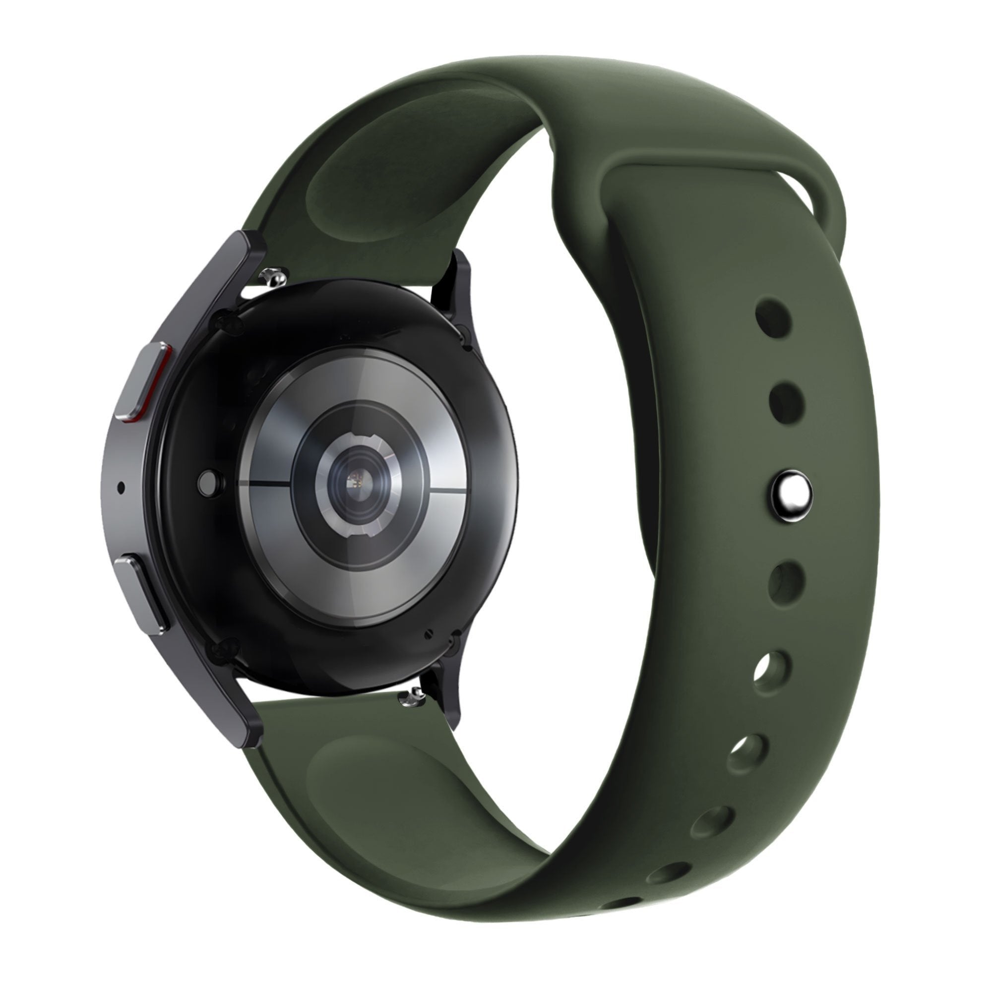 Bandz Huawei Watch GT 5 Pro - 46mm Sportarmband 'Deluxe' (Olivgrün)