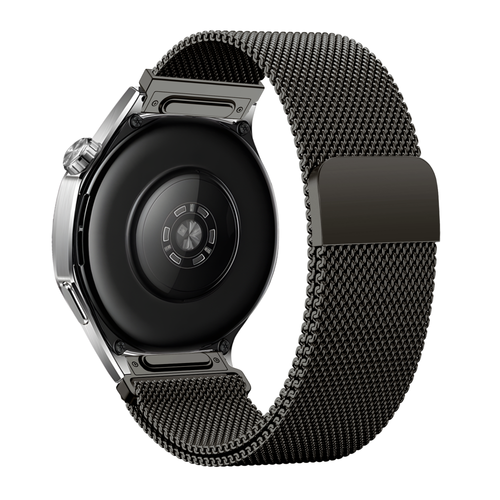 Bandz Xiaomi Mi Watch 'One Push' Milanese Armband (Titan Grau)