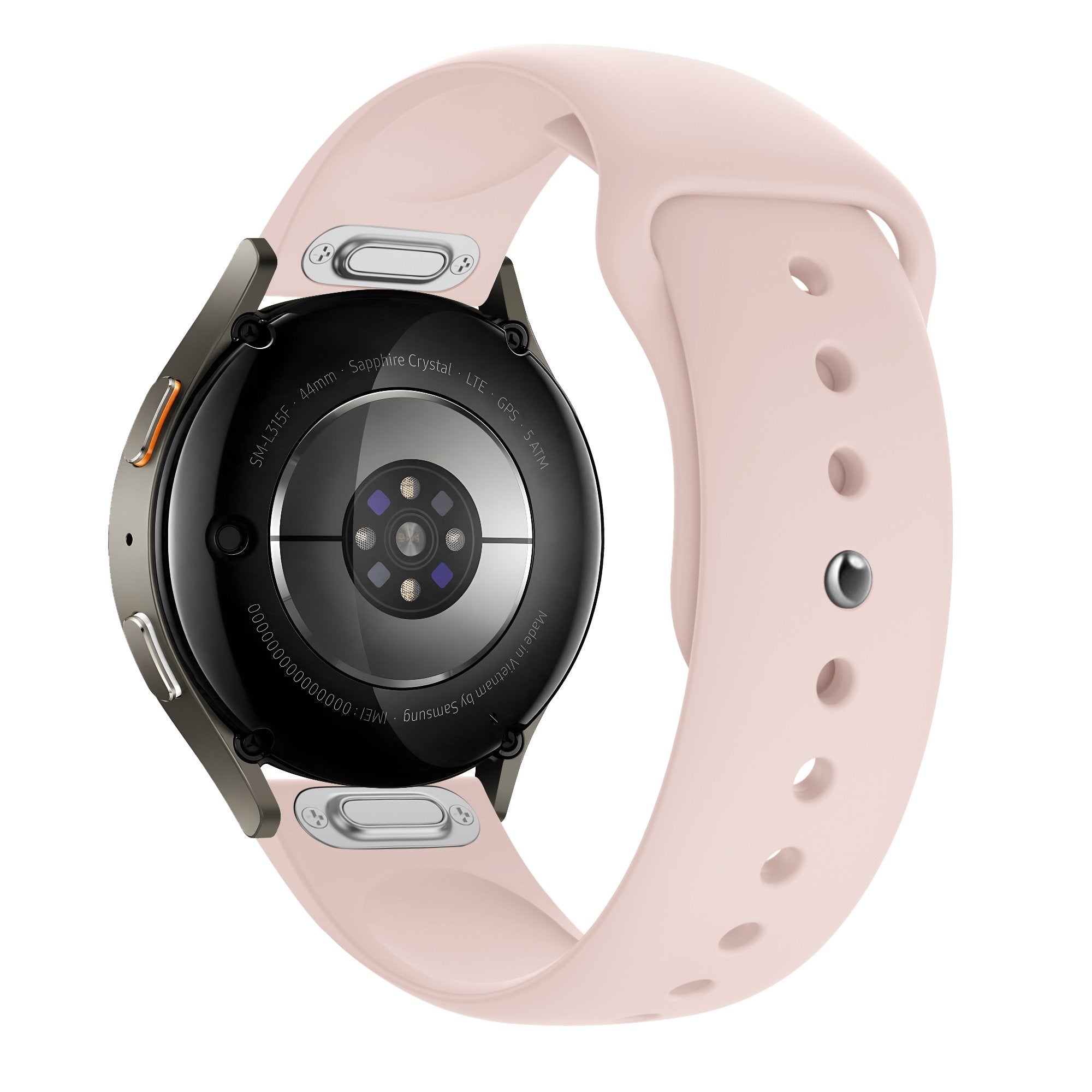 Bandz Samsung Galaxy Watch 6 Classic 43mm Sport Armband 'Easy Fit' (Hell Rosa)