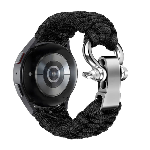 OnePlus Watch 3 Nylon Seilarmband (Schwarz)