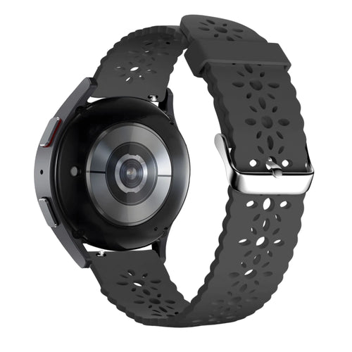 Bandz Maoo Ventura Patterned Silicone Strap (Black)