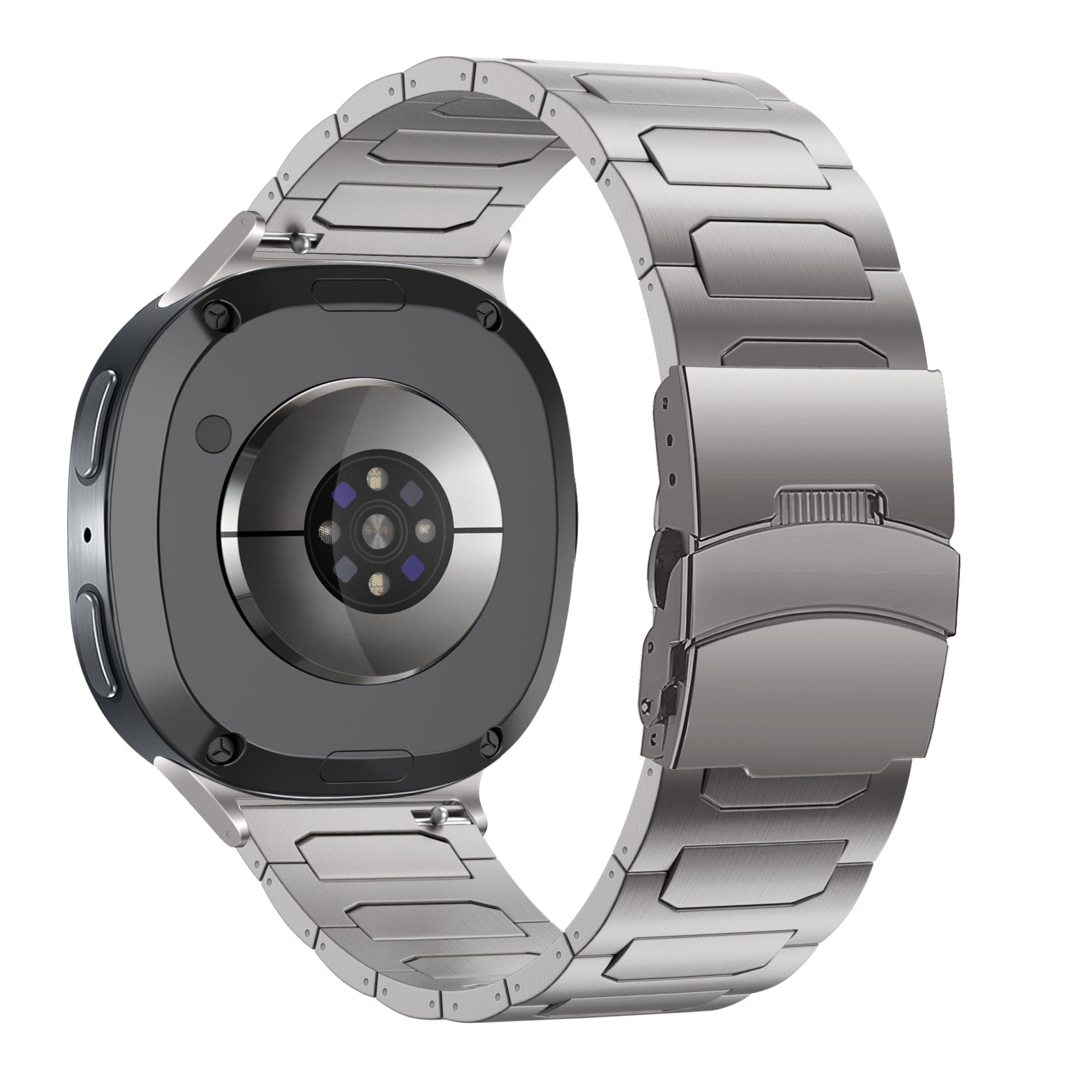 Bandz Samsung Galaxy Watch 8 Classic Titan-Armband 'Deluxe' (Titan)