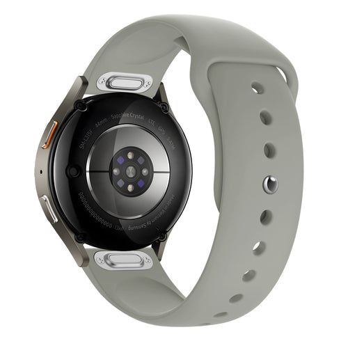 Bandz Samsung Galaxy Watch 7 - 44mm Sport Strap 'Easy Fit' (Light Grey)
