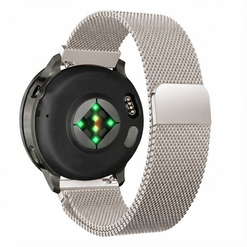 Bandz Garmin Venu 4 - 41mm Milanese Loop Armband (Polarstern)