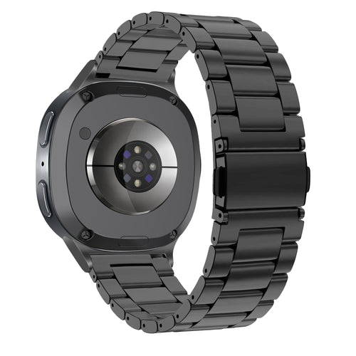 Bandz Samsung Galaxy Watch 8 - 44mm Stahlarmband 'Classic' (Schwarz)