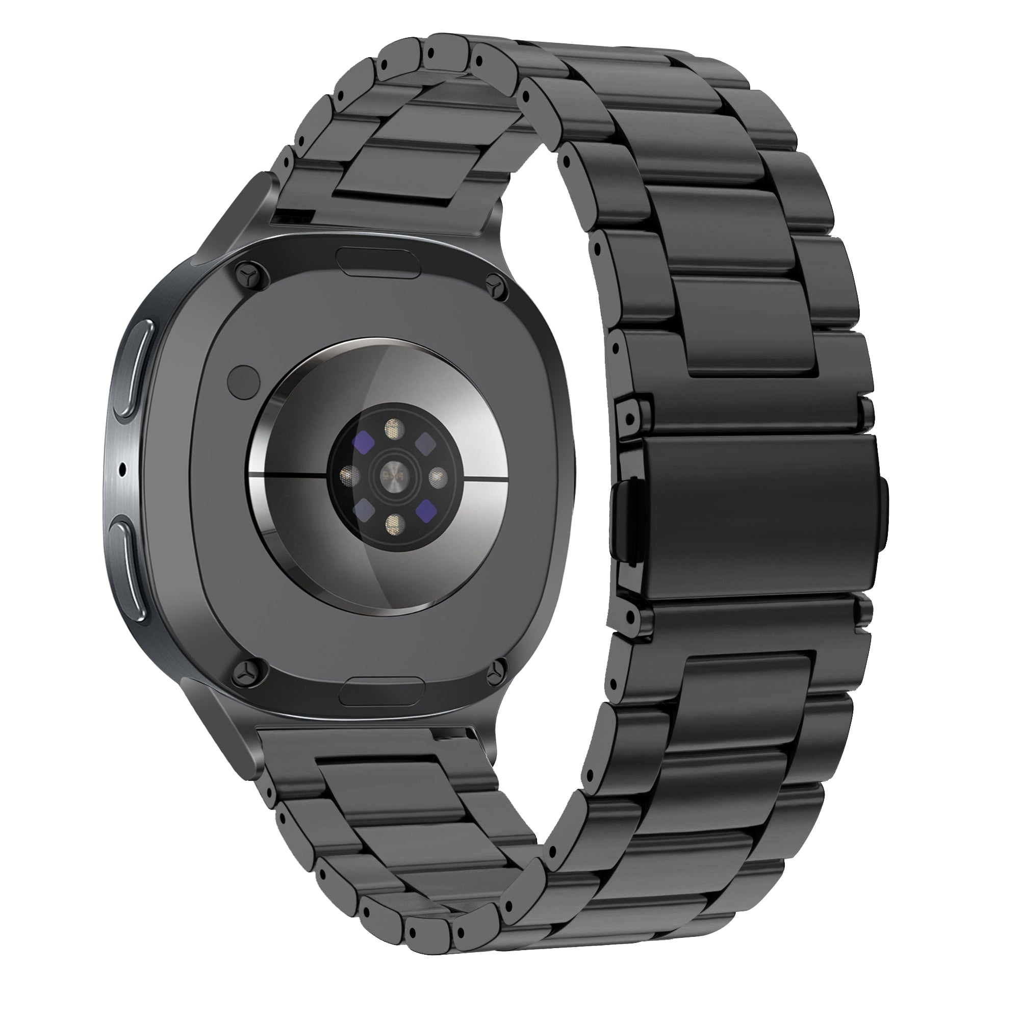 Bandz Samsung Galaxy Watch 8 - 44mm Stahlarmband 'Classic' (Schwarz)