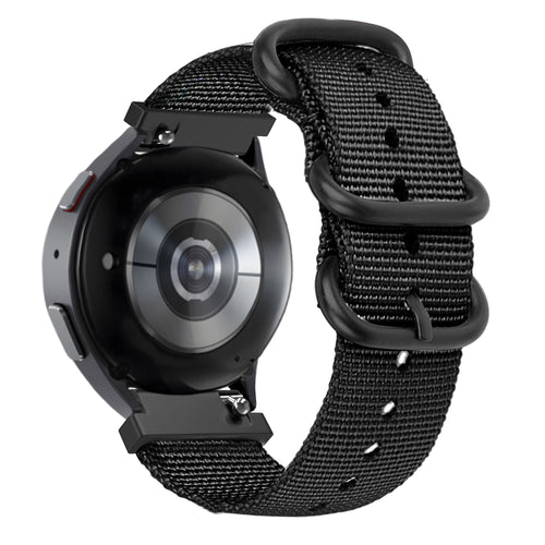 Bandz Garmin Venu Buckled Nylon Strap (Black)